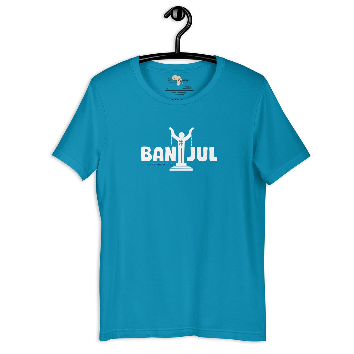 Gambia capital unisex tee Funky African