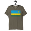 Rwanda grunge unisex tee