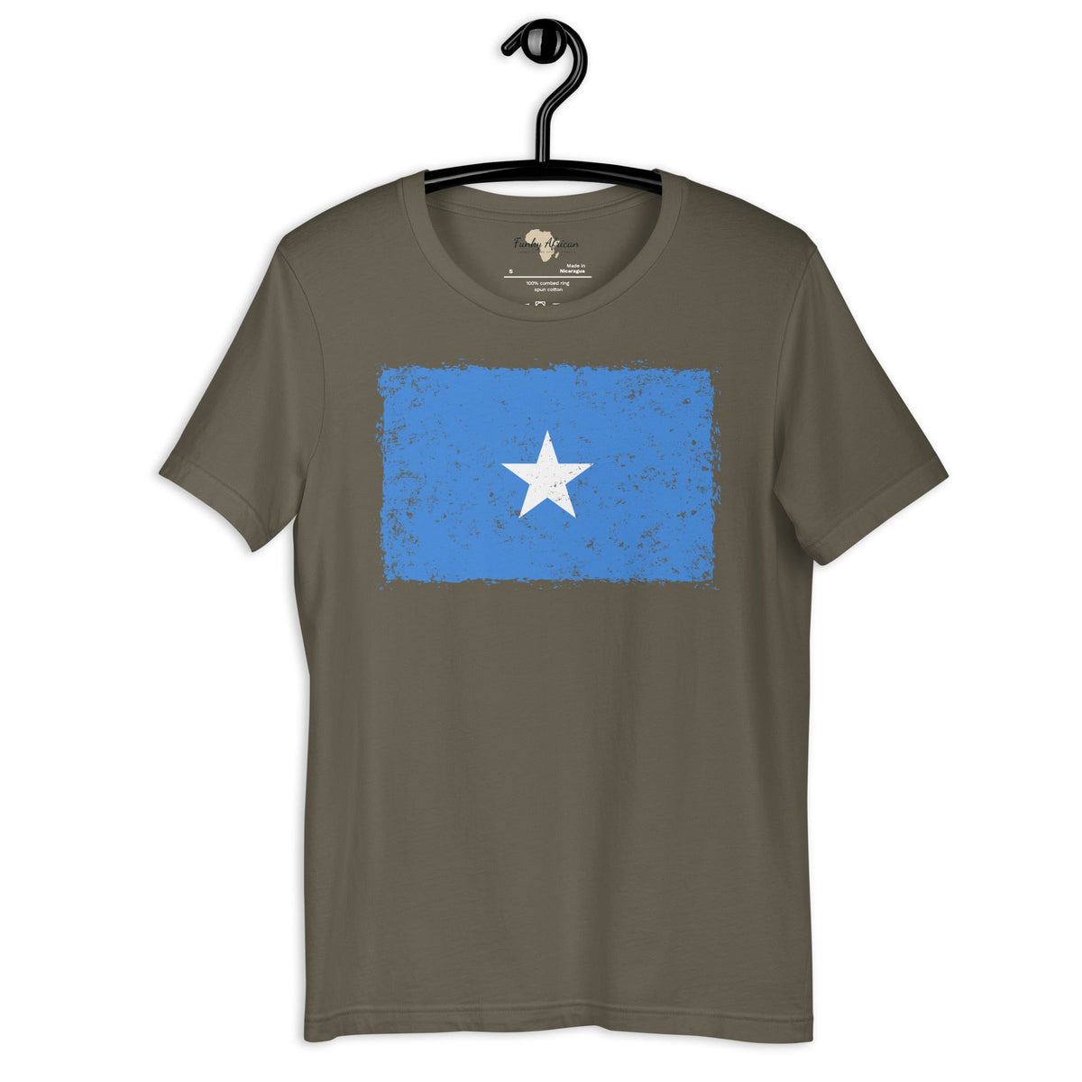 Somalia grunge unisex tee Funky African
