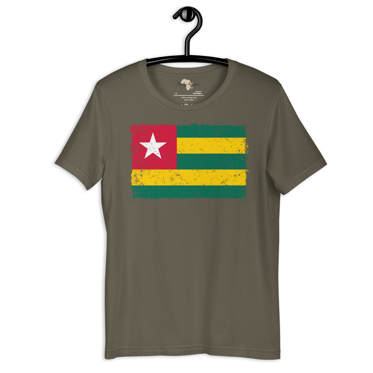 Togo grunge unisex tee Funky African