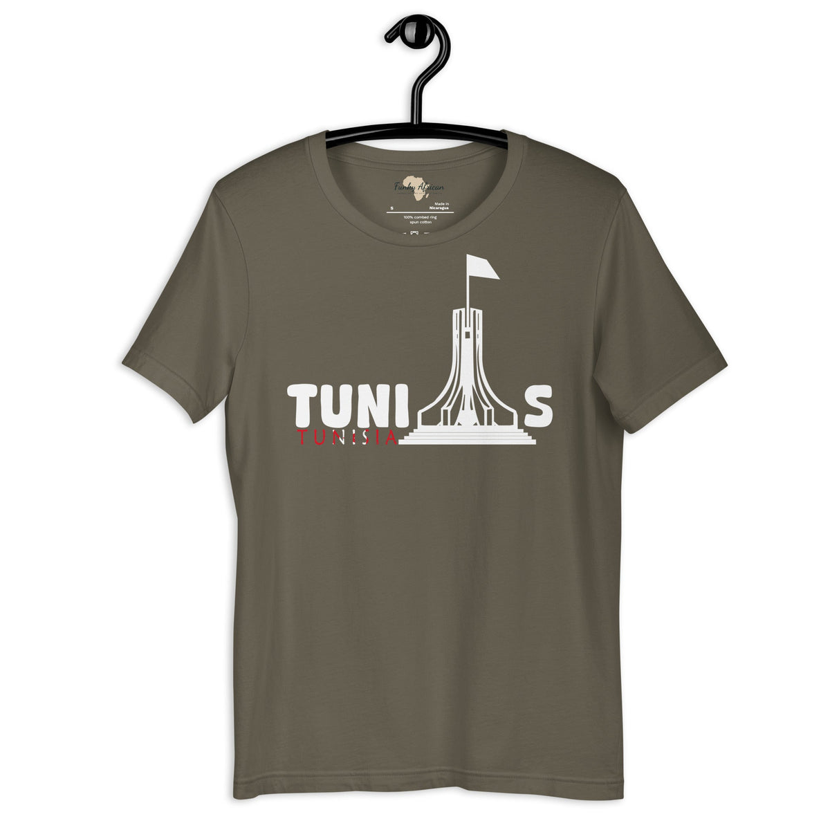 Tunisia capital unisex tee Funky African