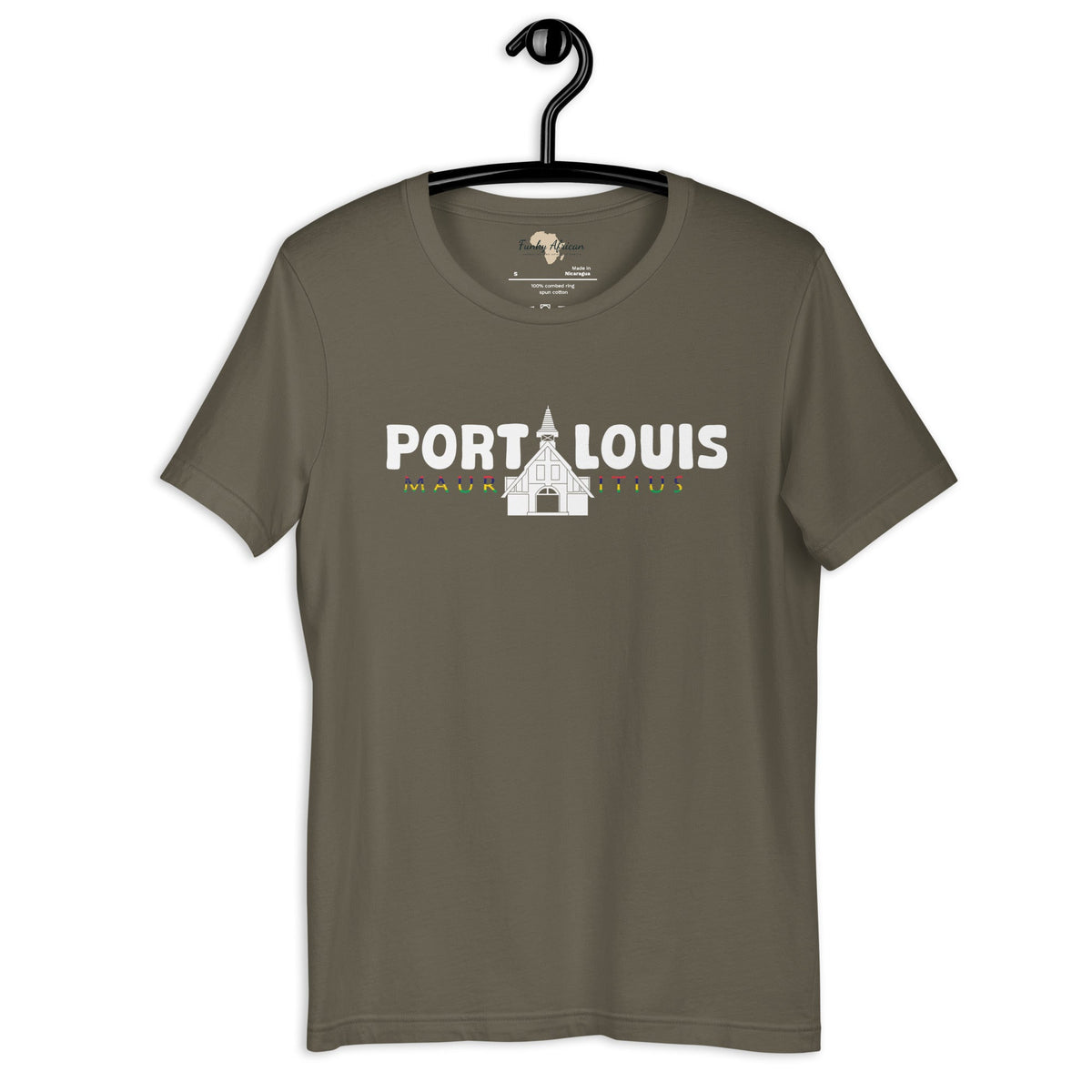 Mauritius capital unisex tee Funky African