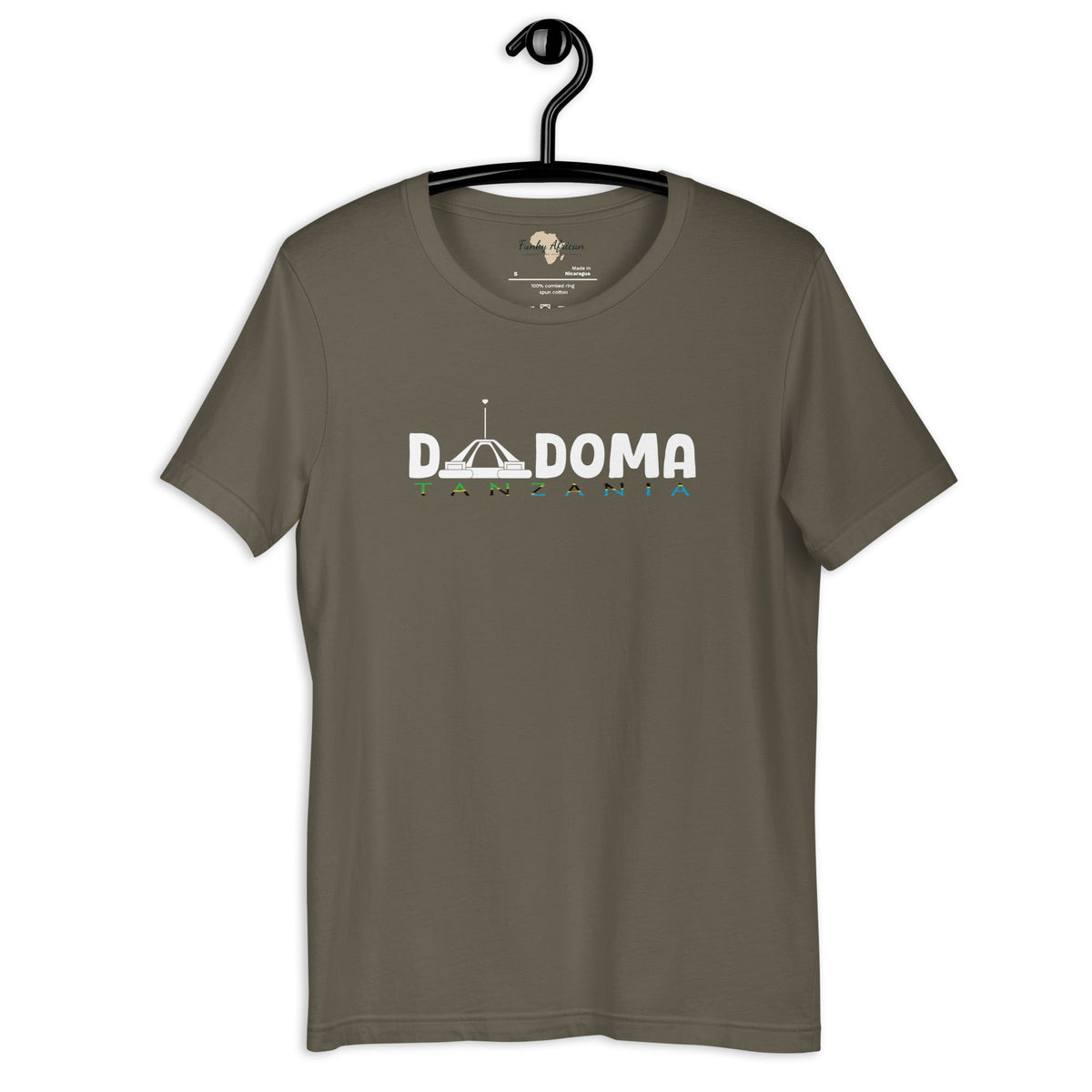 Tanzania capital unisex tee Funky African