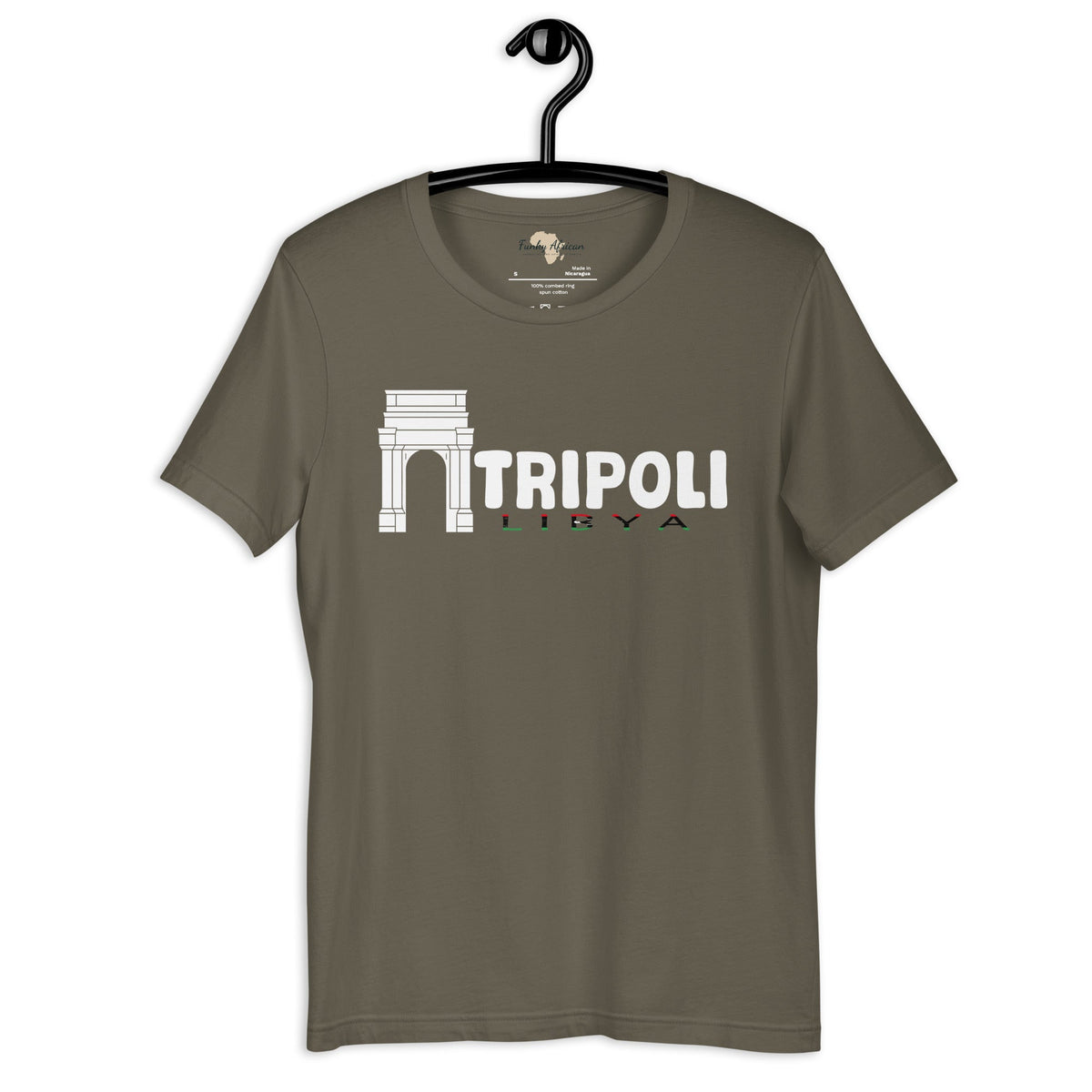 Libya capital unisex tee Funky African