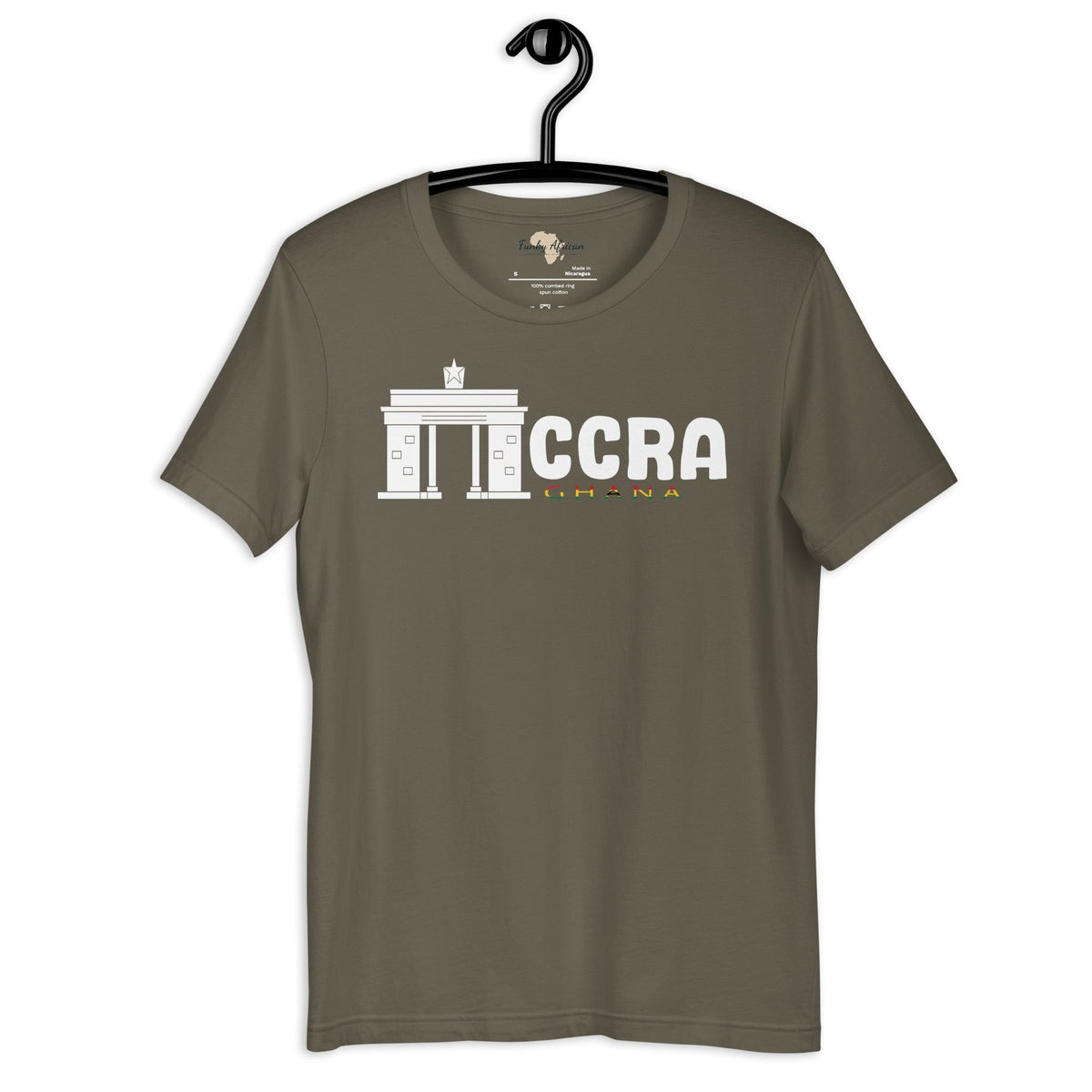 Ghana capital unisex tee Funky African