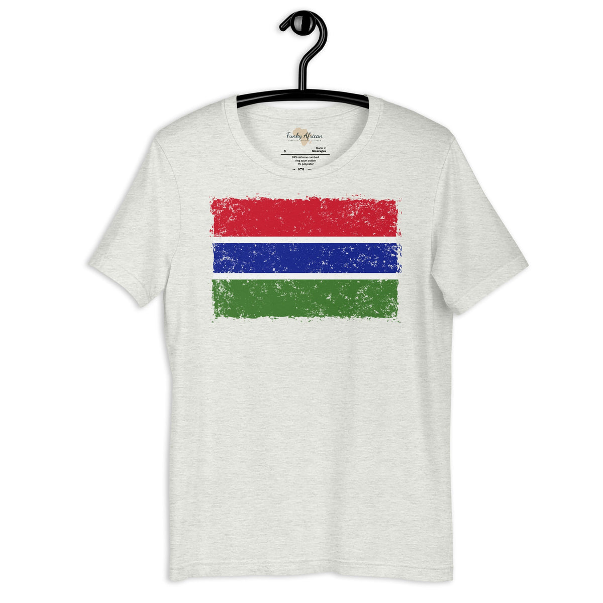Gambia grunge unisex tee Funky African