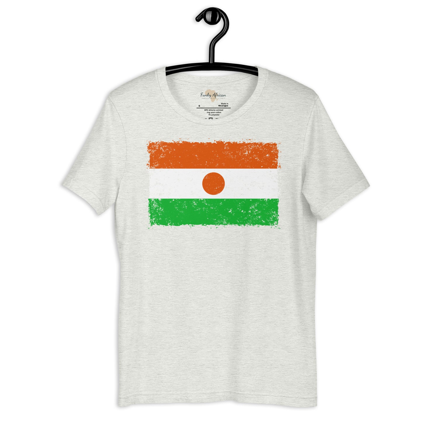 Nigerien grunge unisex tee