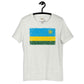 Rwanda grunge unisex tee