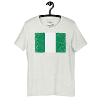Nigeria grunge unisex tee