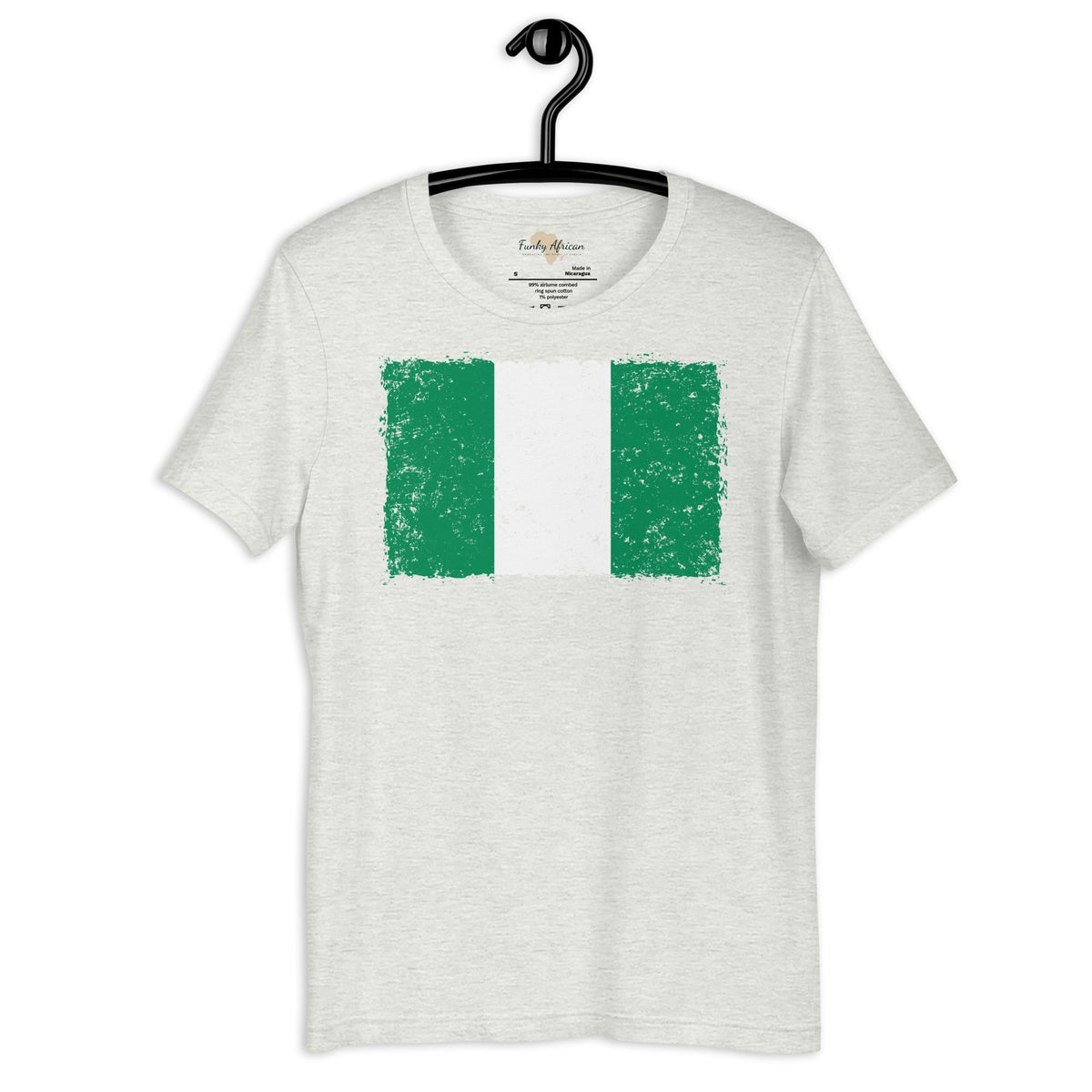 Nigeria grunge unisex tee Funky African