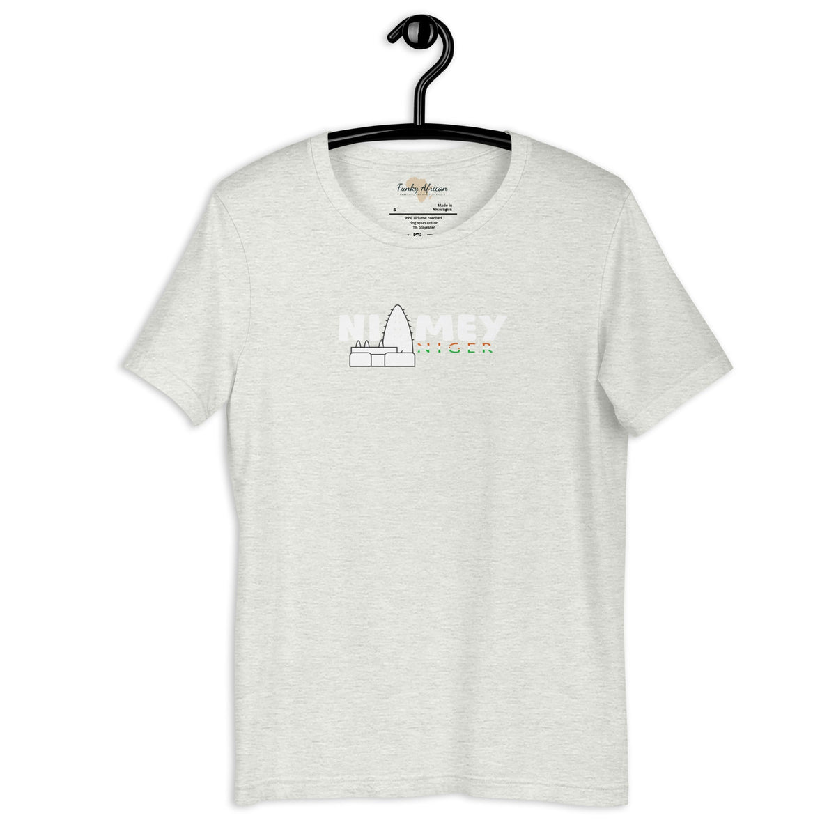 Nigerien capital unisex tee Funky African