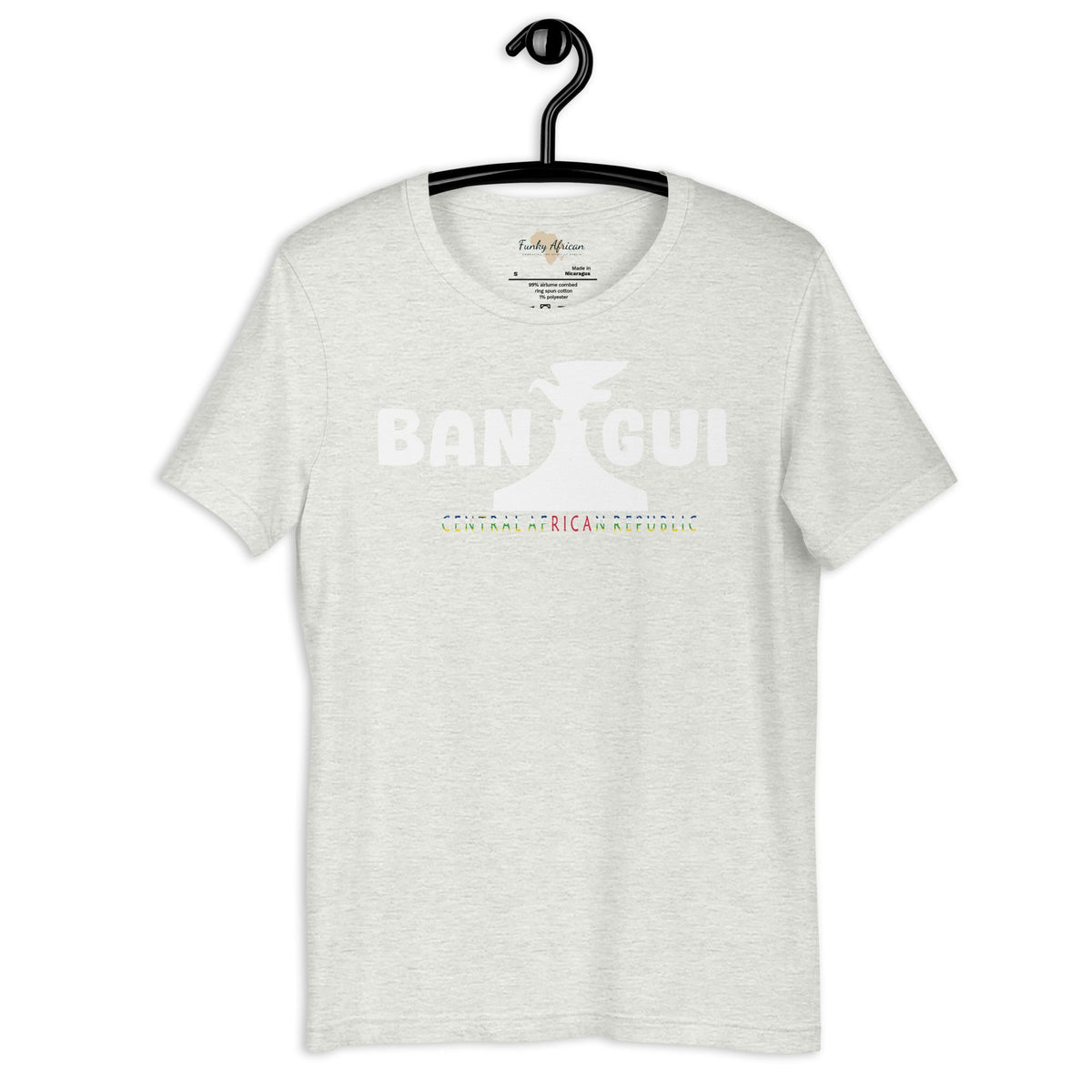 Central African Republic capital unisex tee Funky African