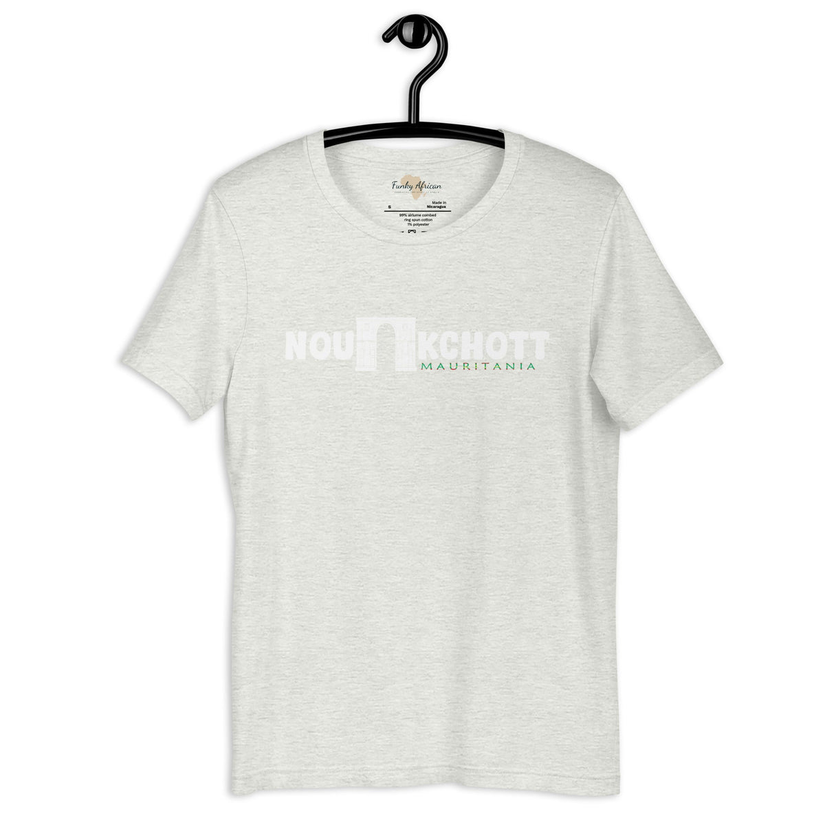Mauritania capital unisex tee Funky African