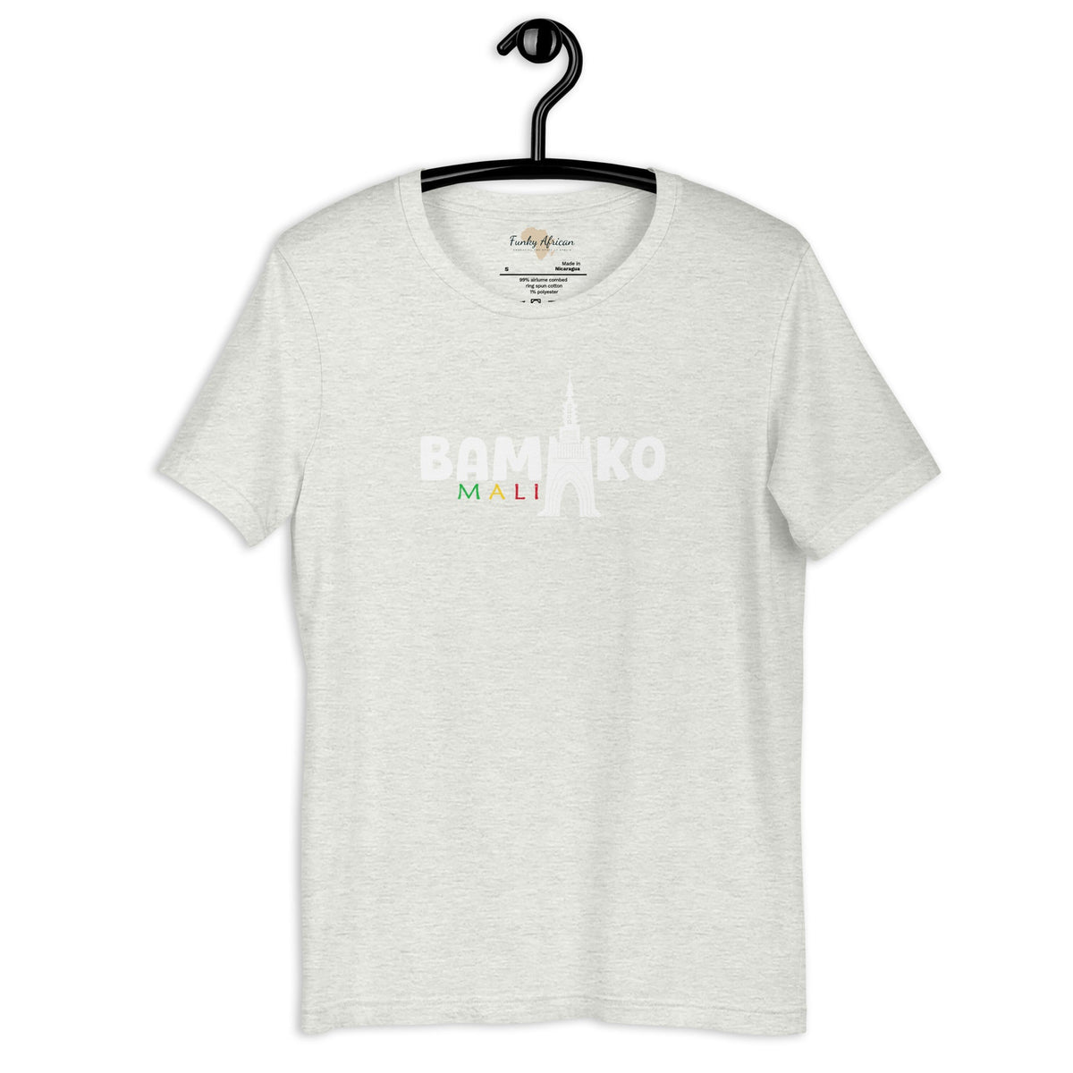 Malian capital unisex tee Funky African