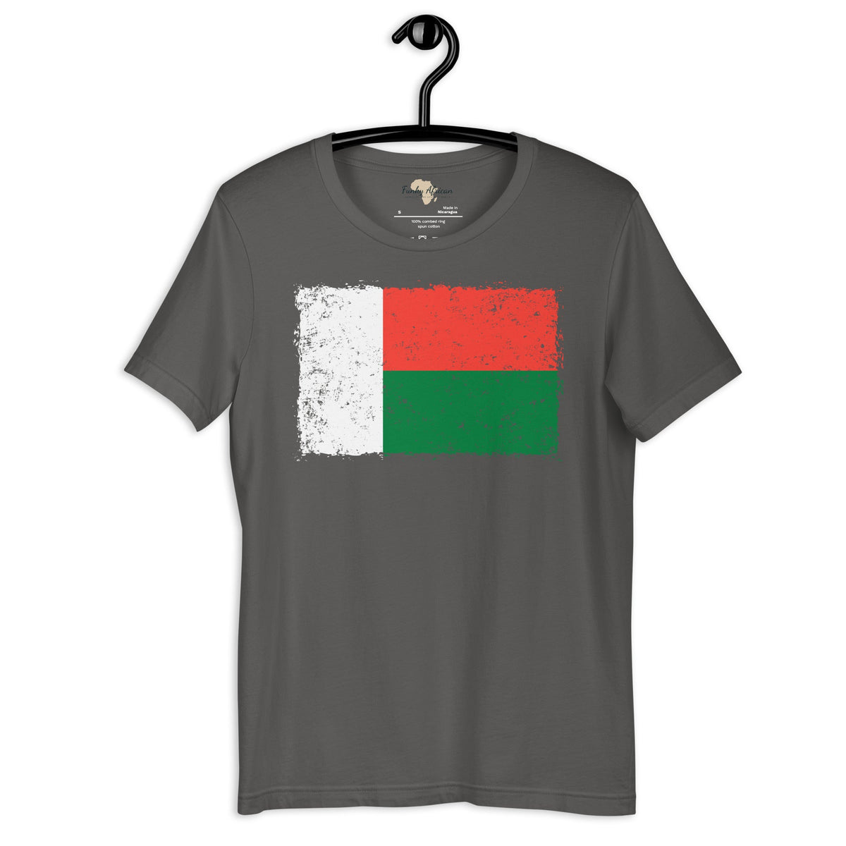 Madagascar grunge unisex tee Funky African