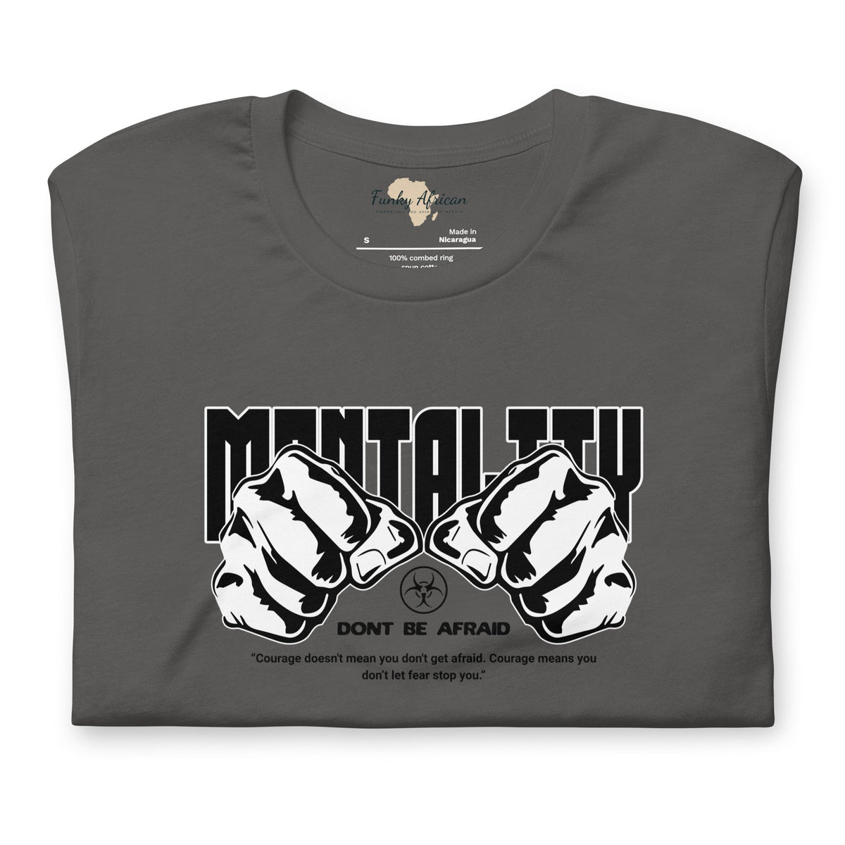 Mentality Unisex tee Funky African