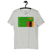 Zambia grunge unisex tee