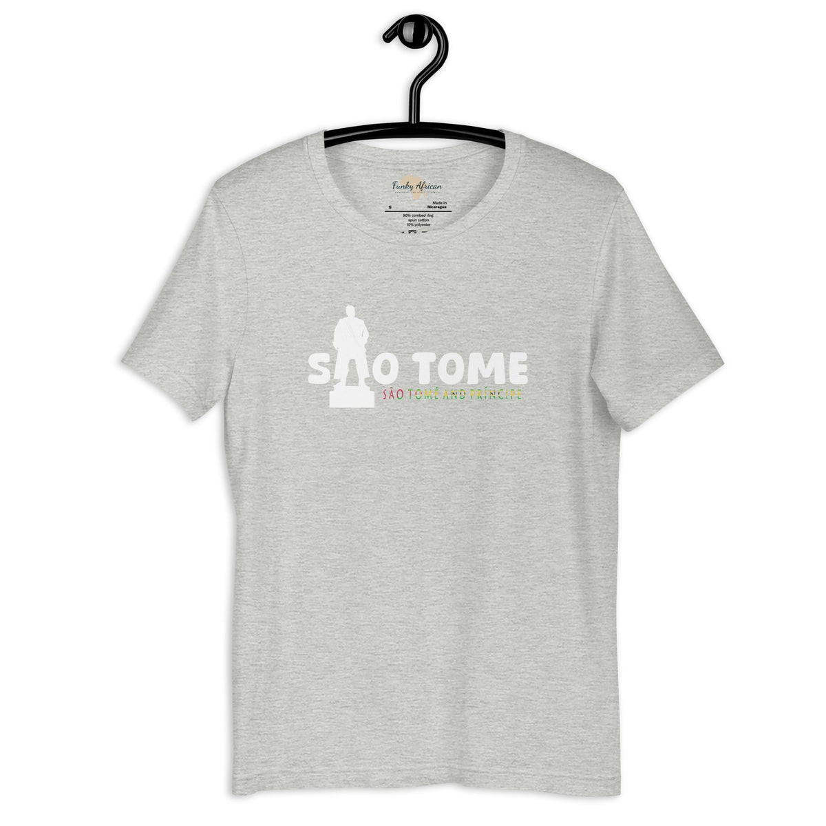 São Tomé and Príncipe capital unisex tee Funky African