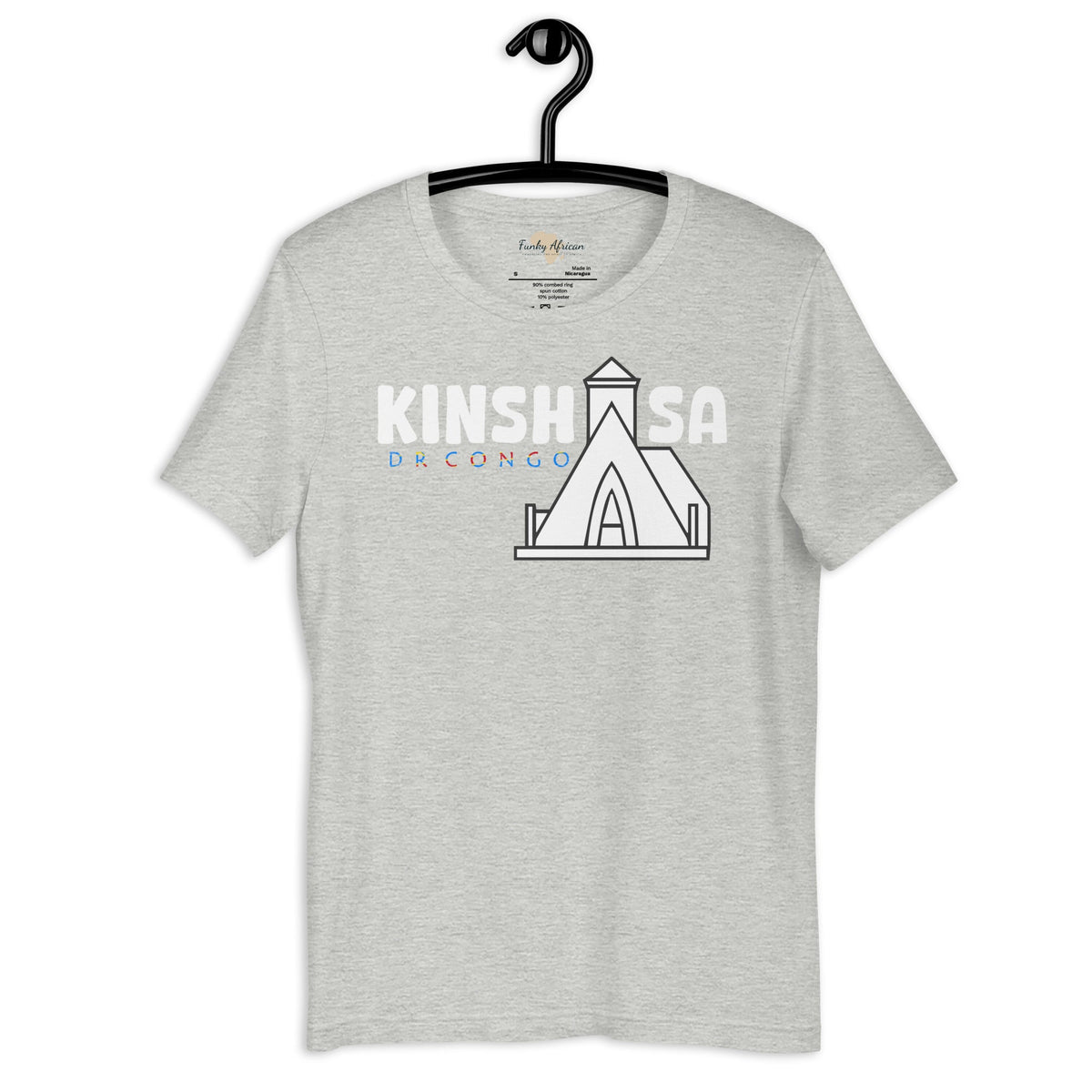 DR Congo capital unisex tee Funky African