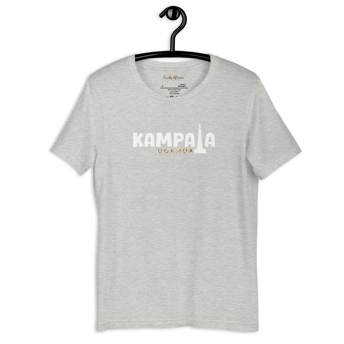 Uganda capital unisex tee Funky African