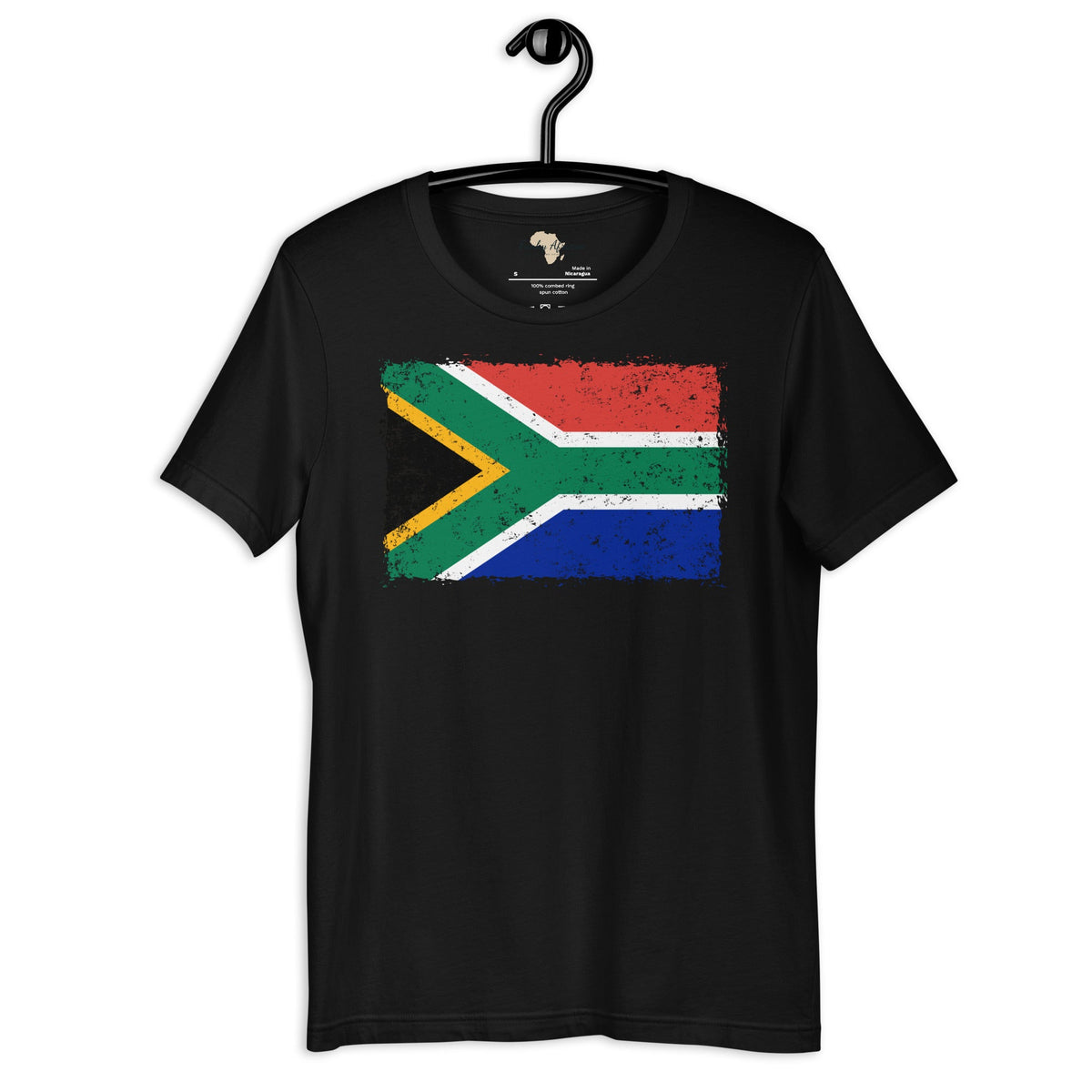South African grunge unisex tee Funky African