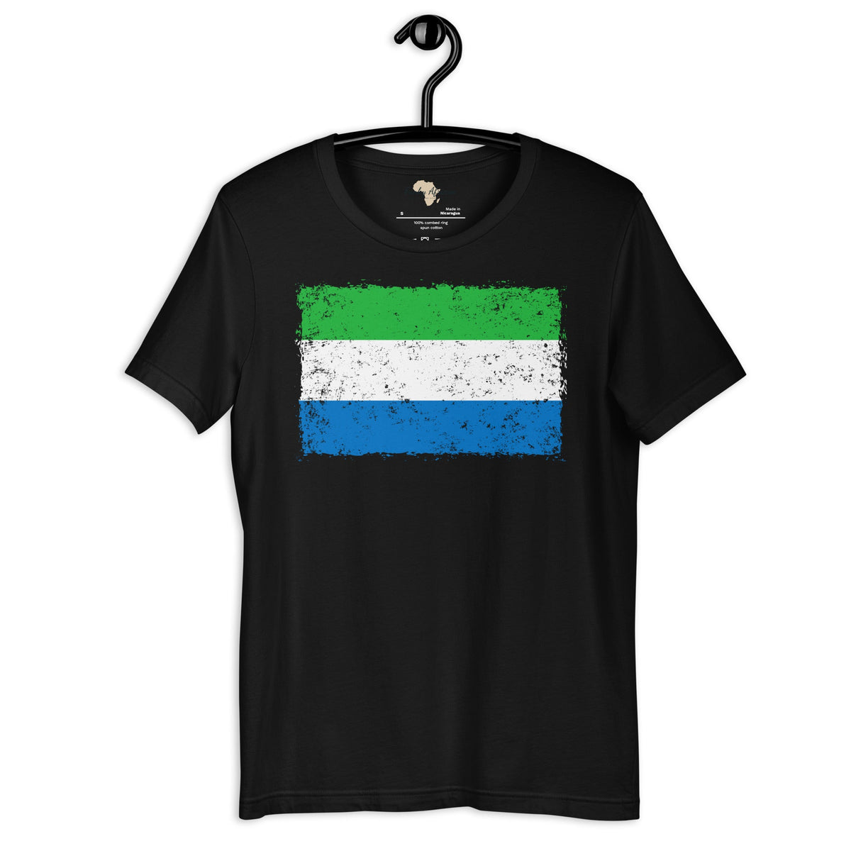 Sierra Leone grunge unisex tee Funky African