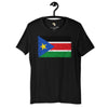 South Sudan grunge unisex tee