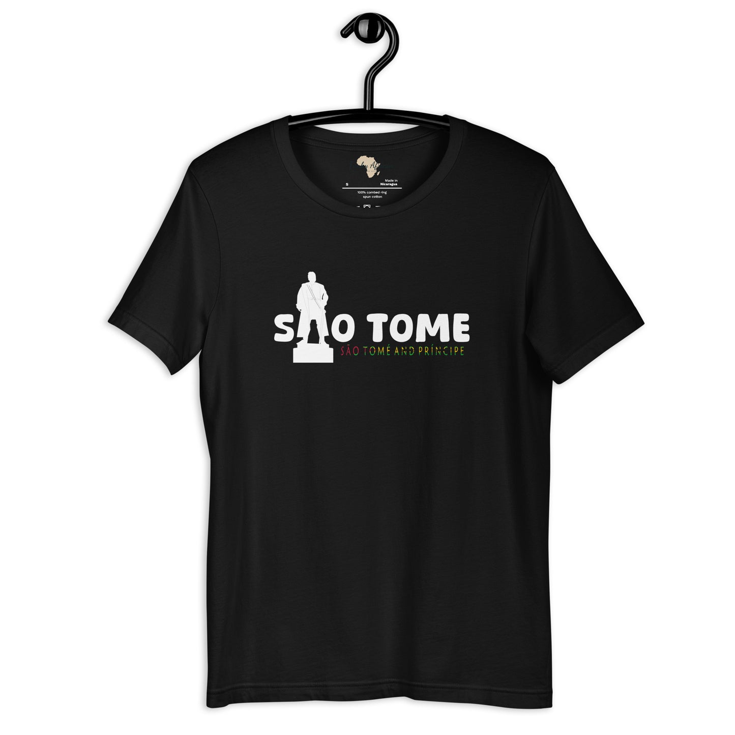 São Tomé and Príncipe capital unisex tee