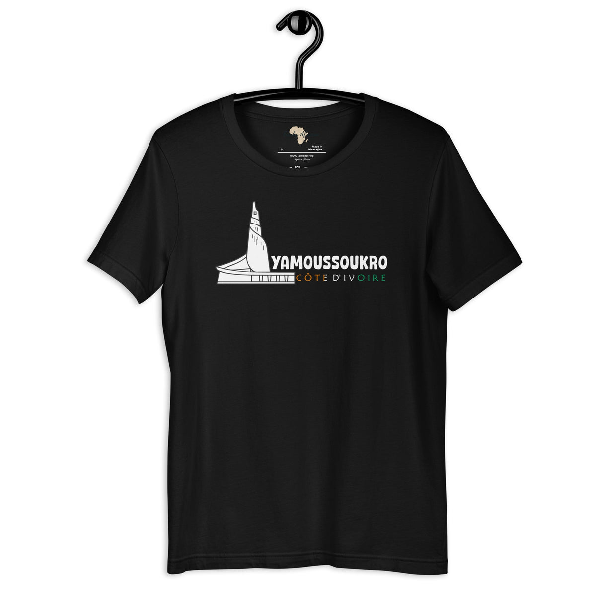 Côte d'Ivoire capital unisex tee Funky African
