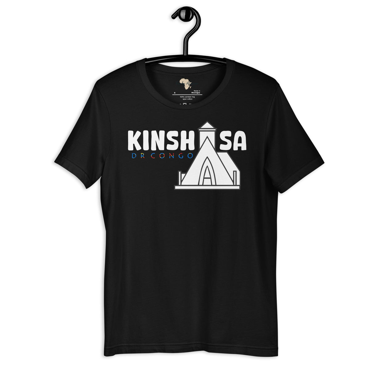 DR Congo capital unisex tee Funky African