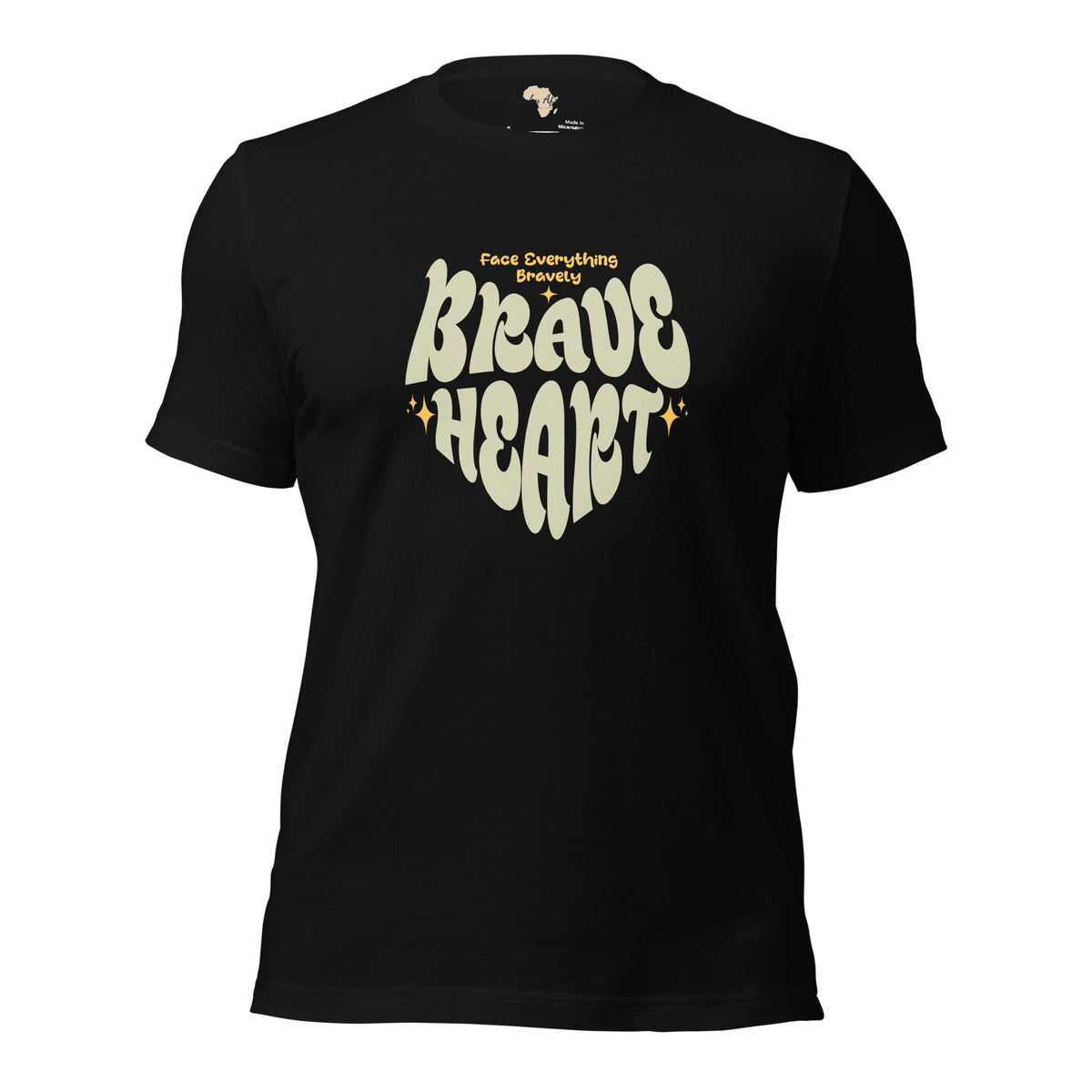 Brave Heart Unisex t-shirt Funky African