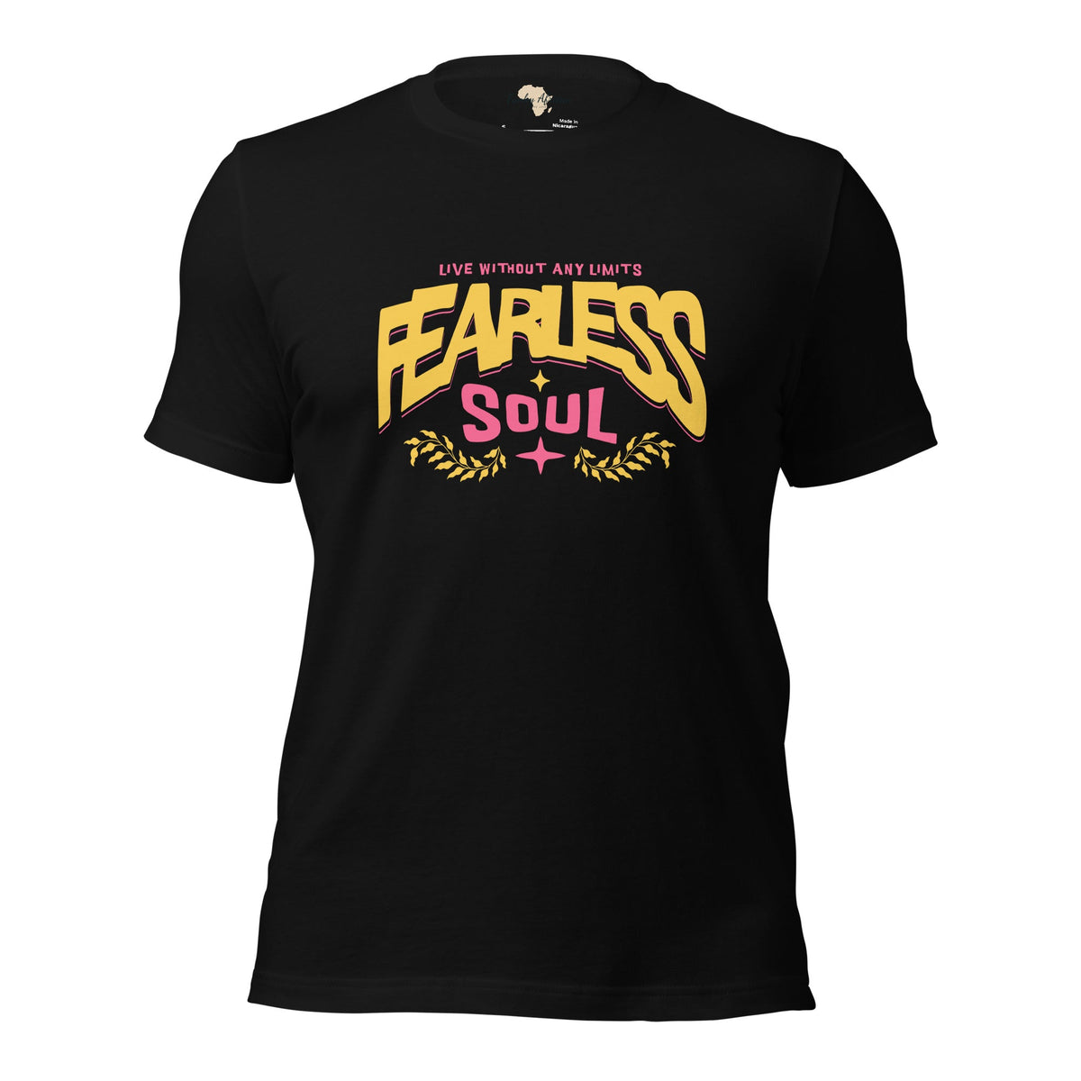 Fearless Soul Unisex t-shirt Funky African