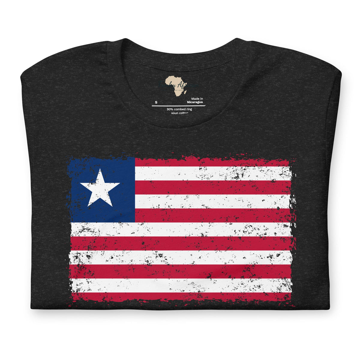 Liberia grunge unisex tee Funky African