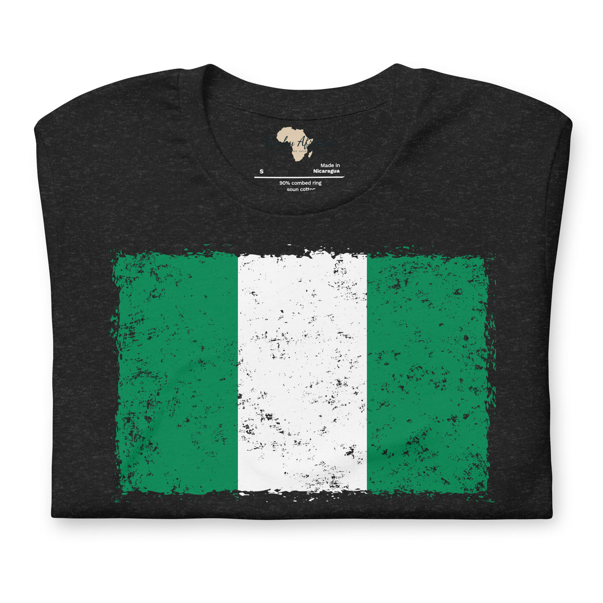 Nigeria grunge unisex tee Funky African
