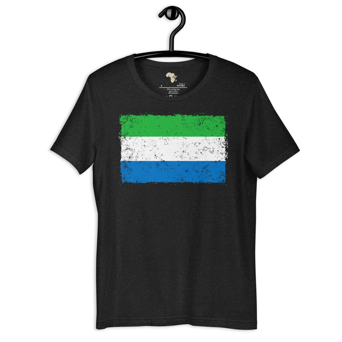 Sierra Leone grunge unisex tee Funky African