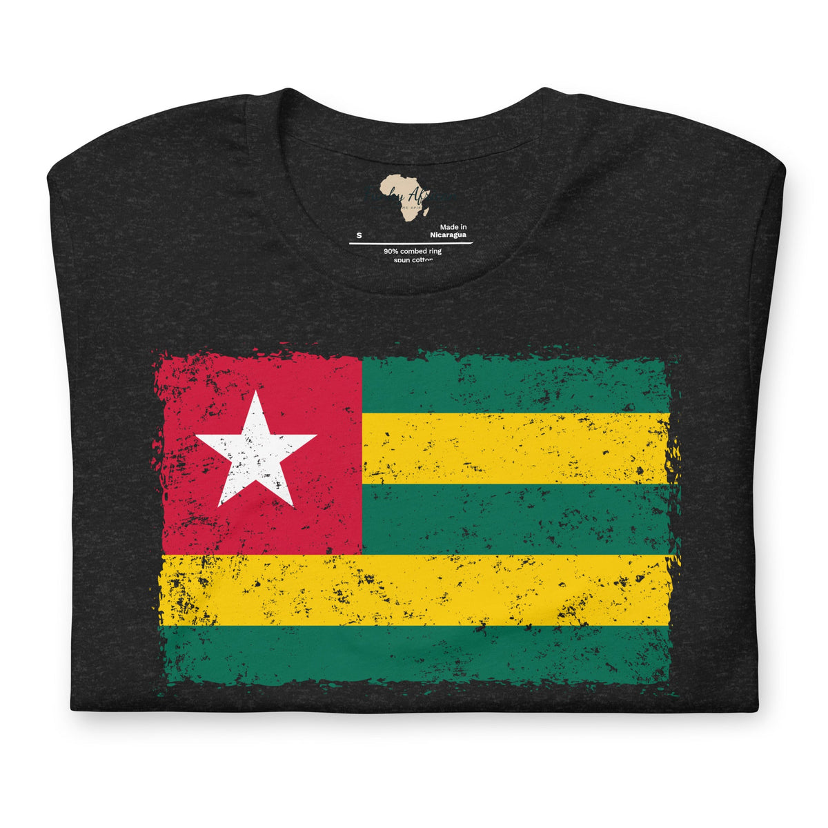 Togo grunge unisex tee Funky African