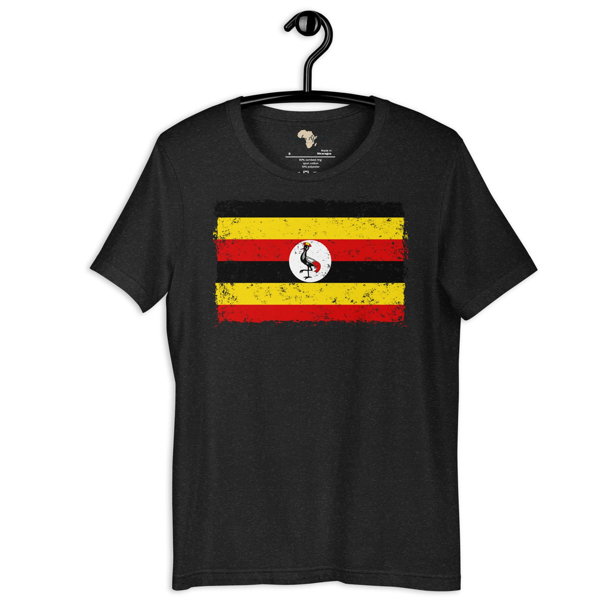 Uganda grunge unisex tee Funky African