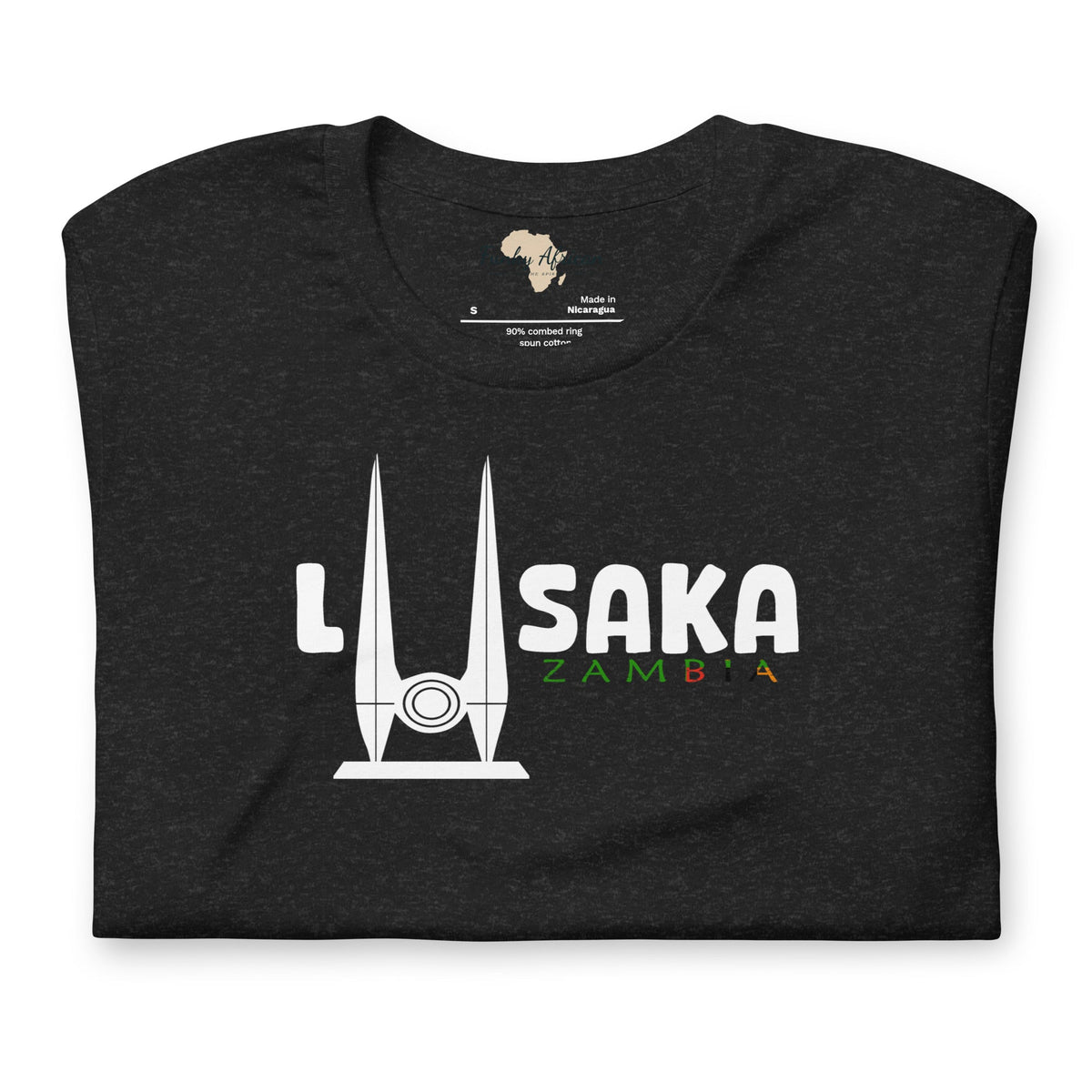 Zambia capital unisex tee Funky African