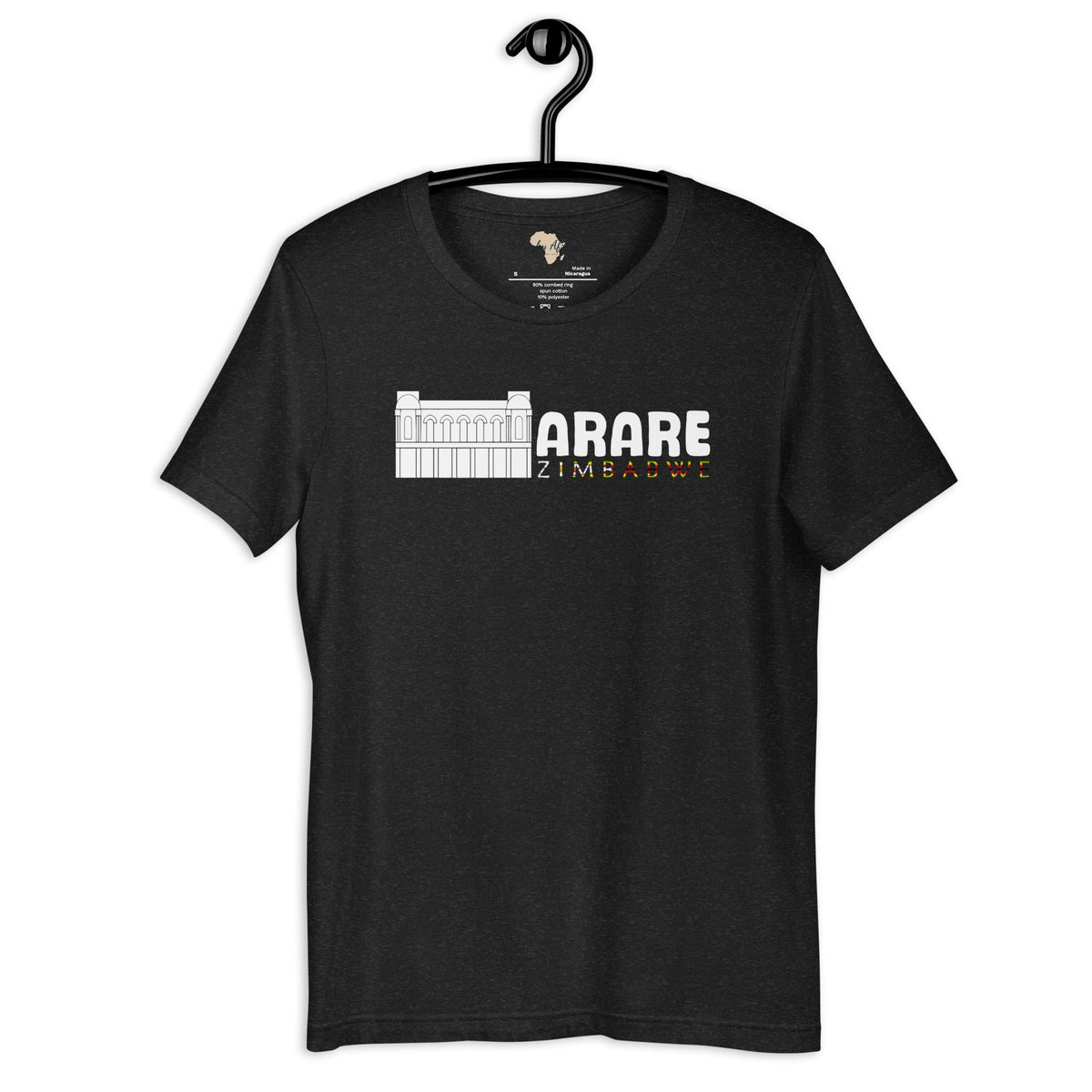 Zimbabwe capital unisex tee Funky African