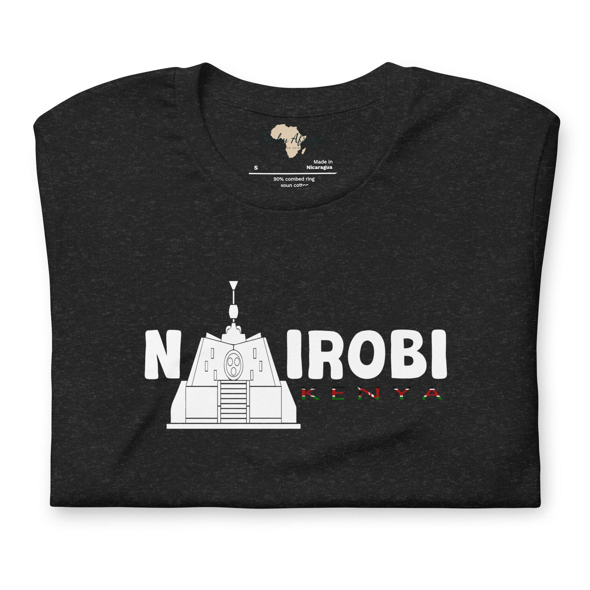 Kenya capital unisex tee Funky African