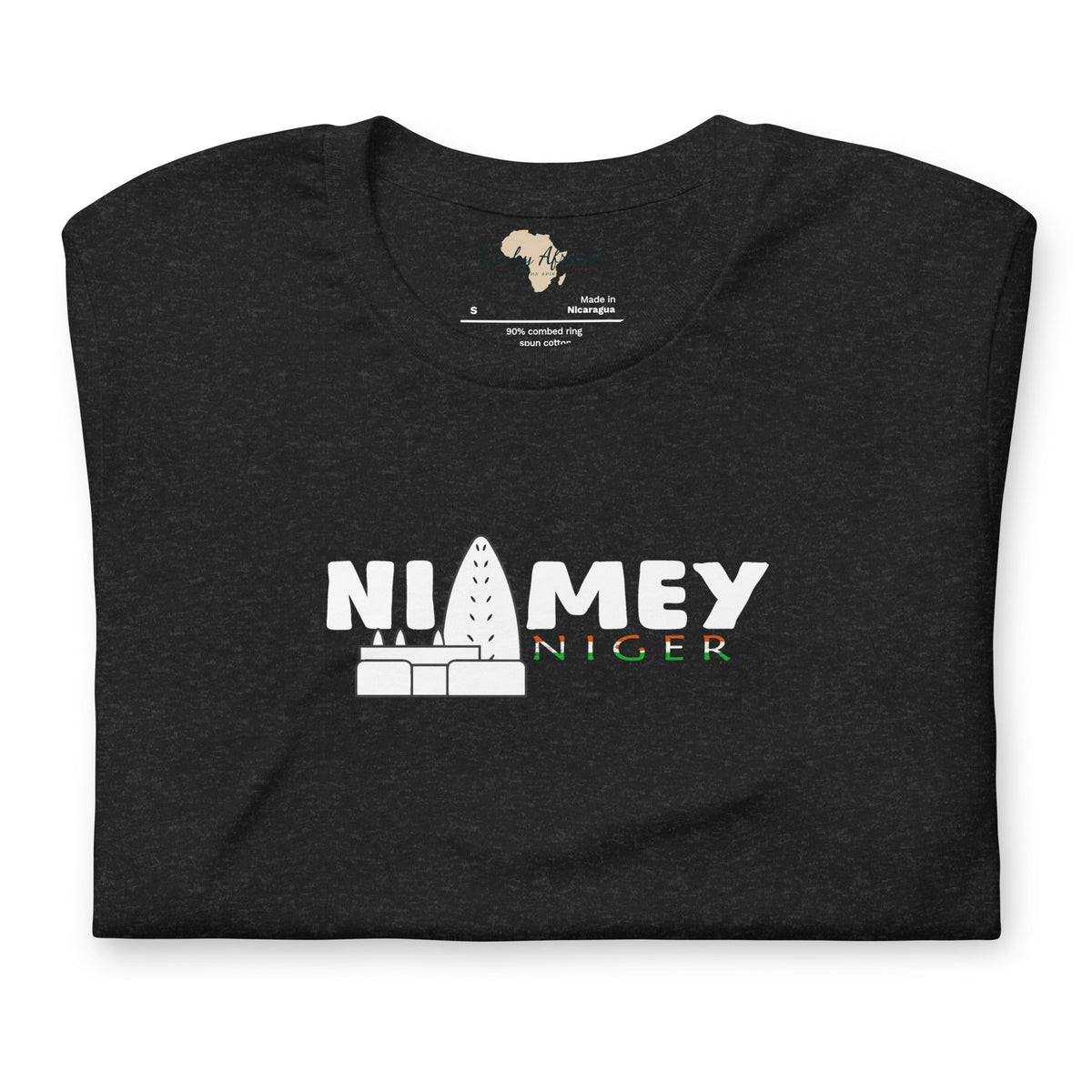 Nigerien capital unisex tee Funky African