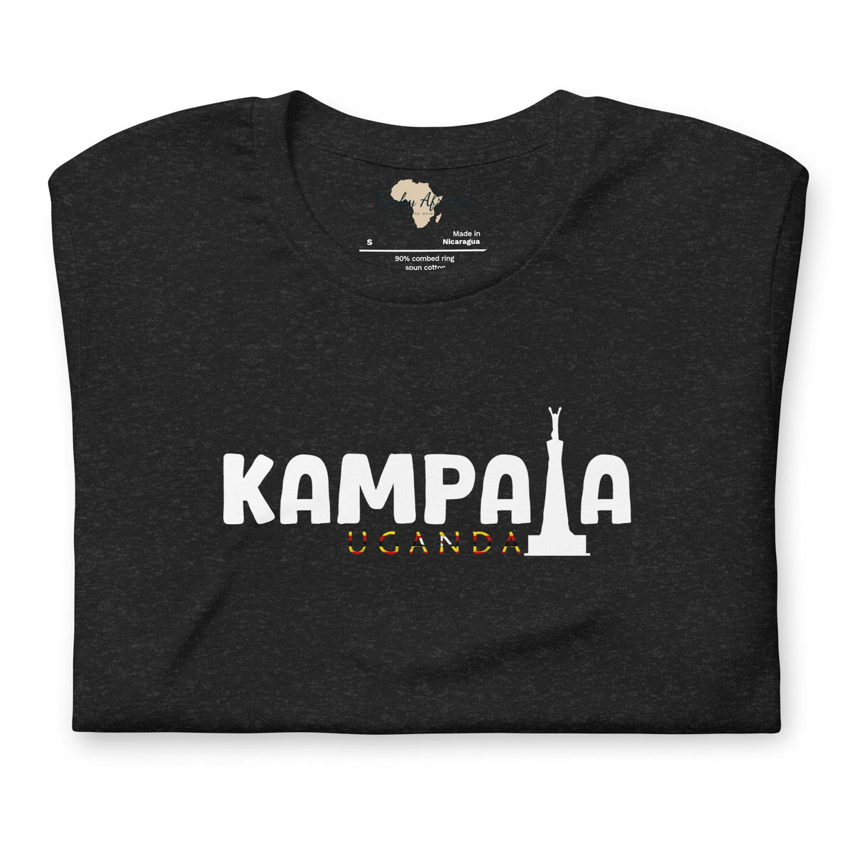 Uganda capital unisex tee Funky African
