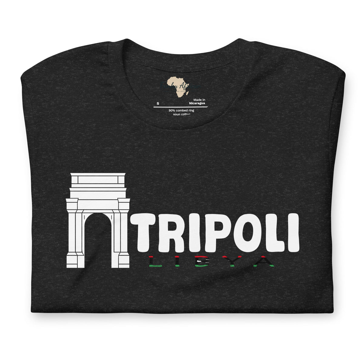 Libya capital unisex tee Funky African