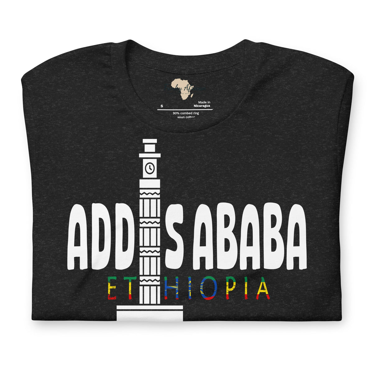 Ethiopia capital unisex tee Funky African