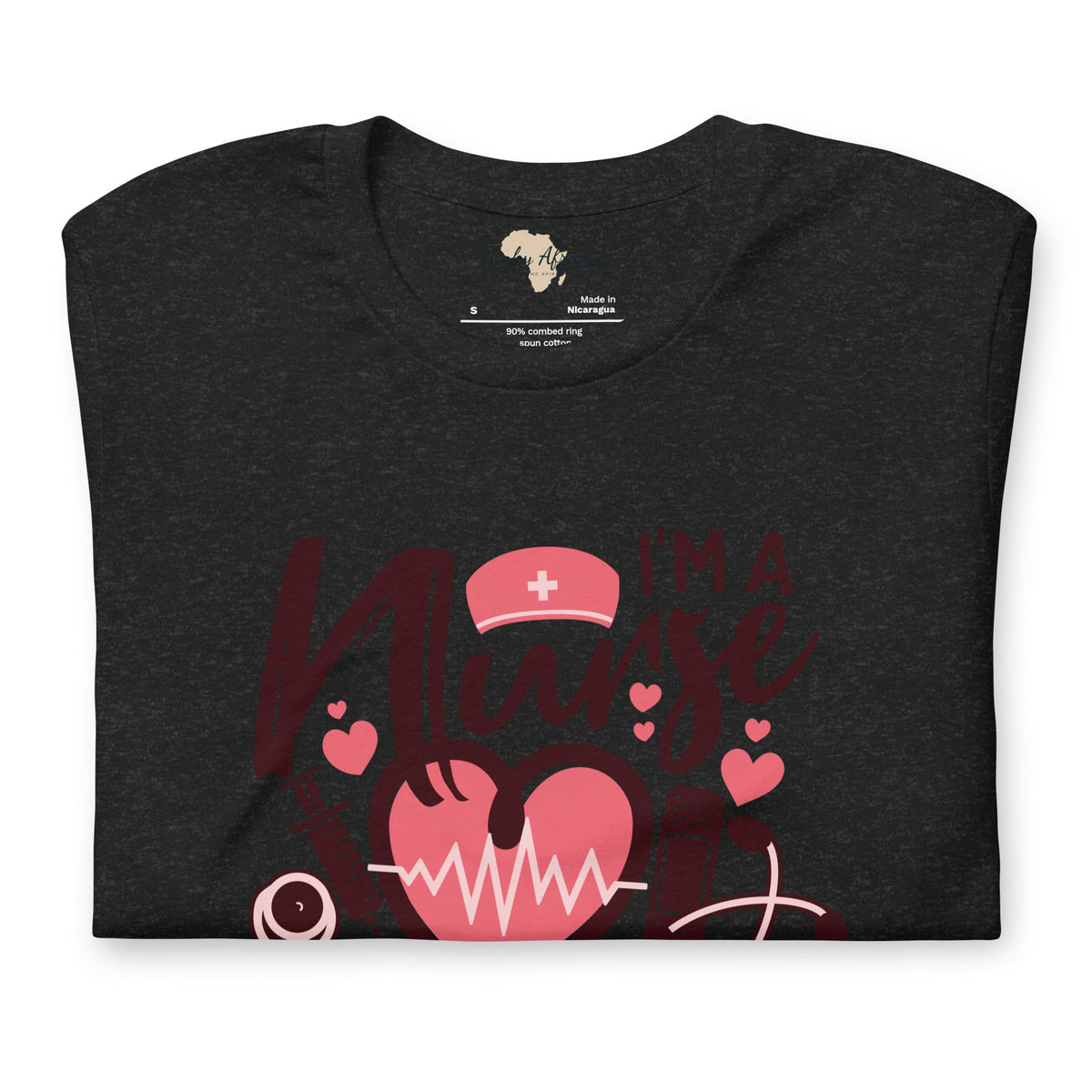 I am a nurse unisex tee Funky African
