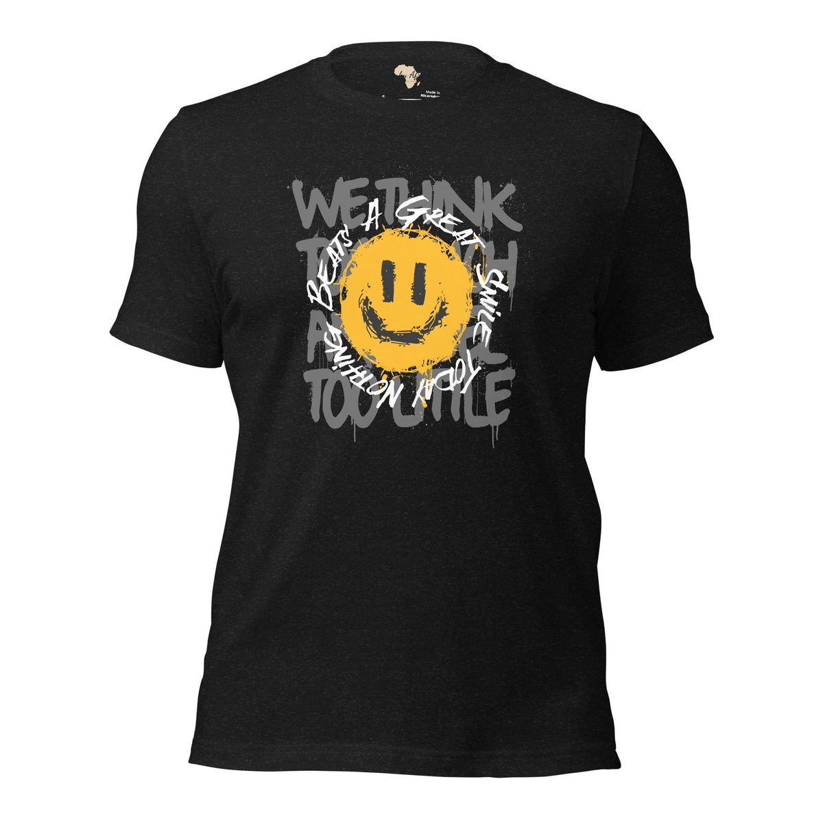 Nothing Beats a Great Smile Unisex t-shirt Funky African