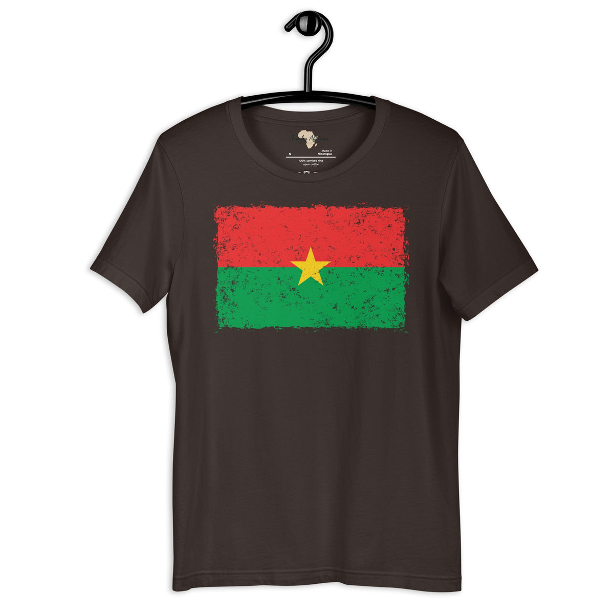 Burkina Faso grunge unisex tee Funky African
