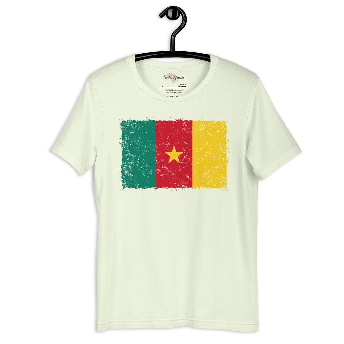 Cameroon  grunge unisex tee Funky African