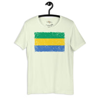 Gabon grunge unisex tee