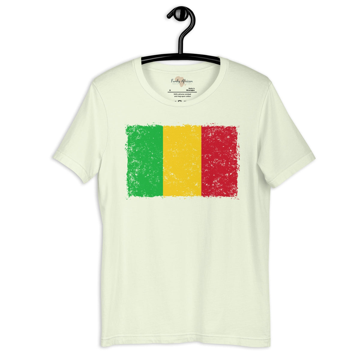 Malian grunge unisex tee Funky African